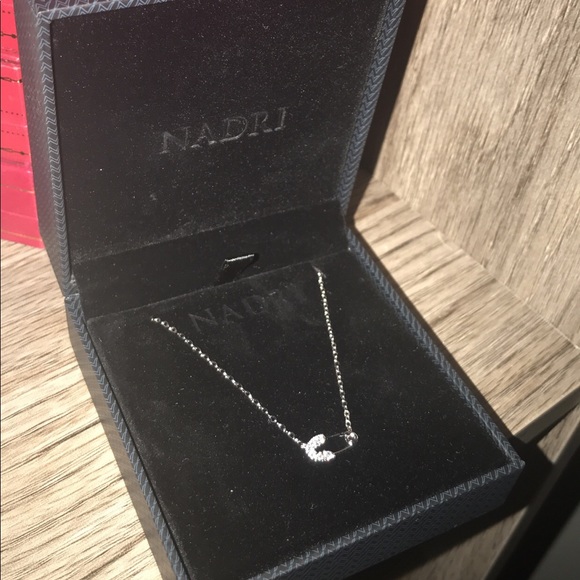 NWT Nadri Petite Safety Pin Necklace SOLD OUT - Picture 8 of 8
